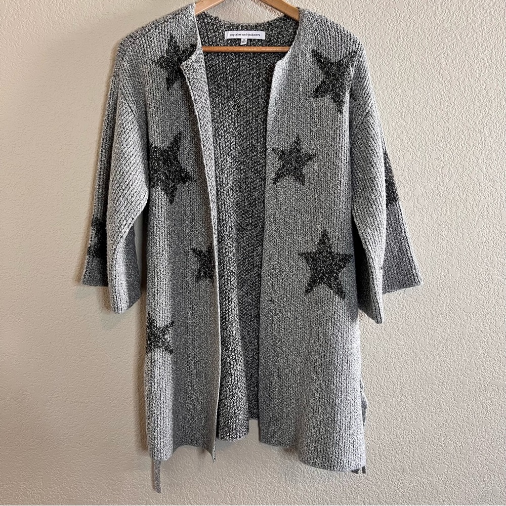 Cupcakes and Cashmere Etoile Star Cardigan Size Small - Picture 2 of 11